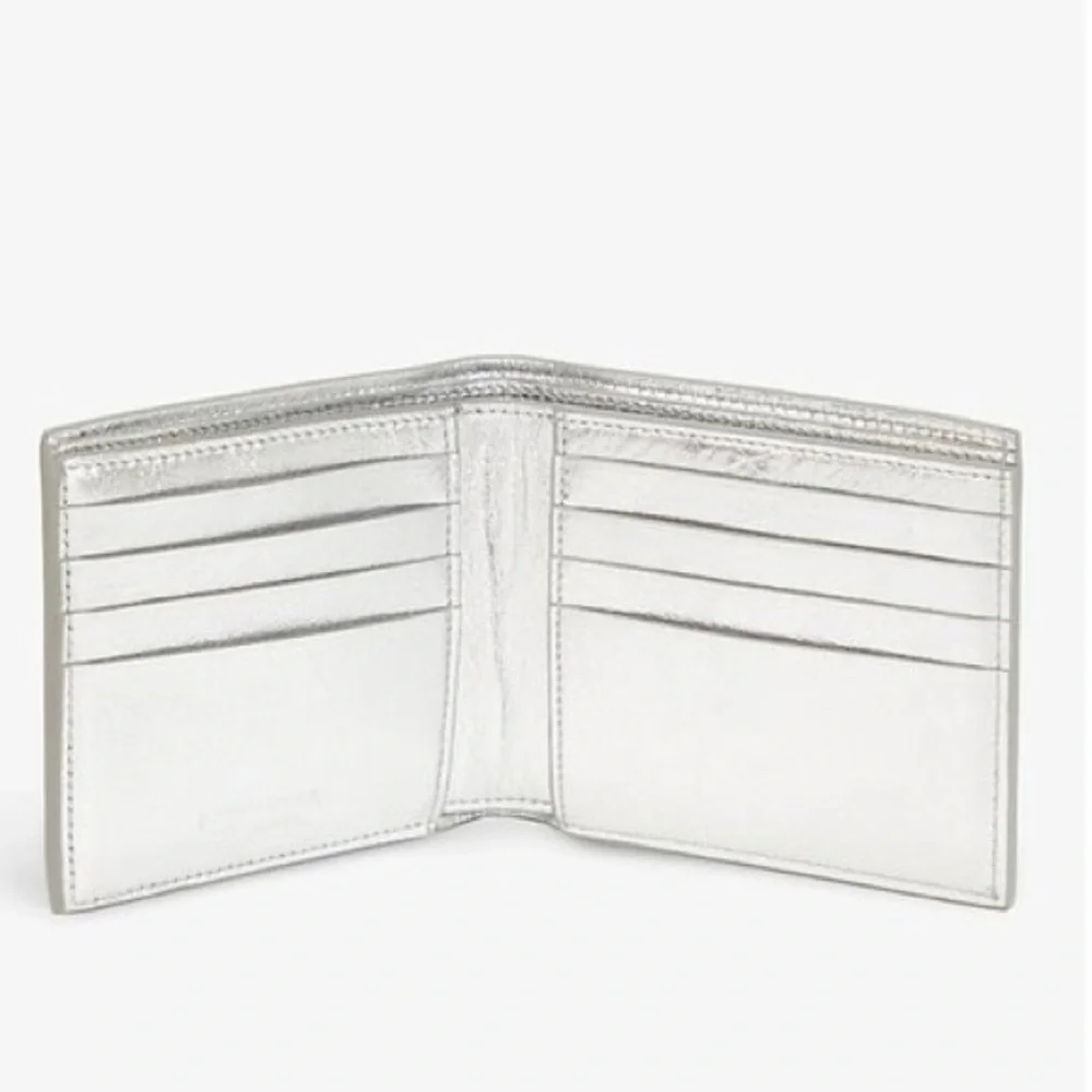 NWT Authentic Bottega Veneta intriciato Embossed Leather Billfold Wallet…